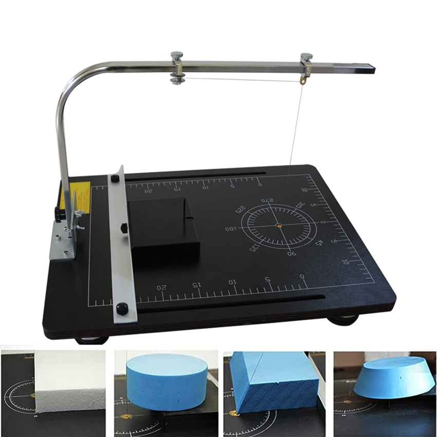 Cutting Board Foam - 24W温度調節可能なDIYクラフト発泡スチロール切断機XPSボードKTボード切断ツールホットワイヤーフォームカッター（テーブル付き）
