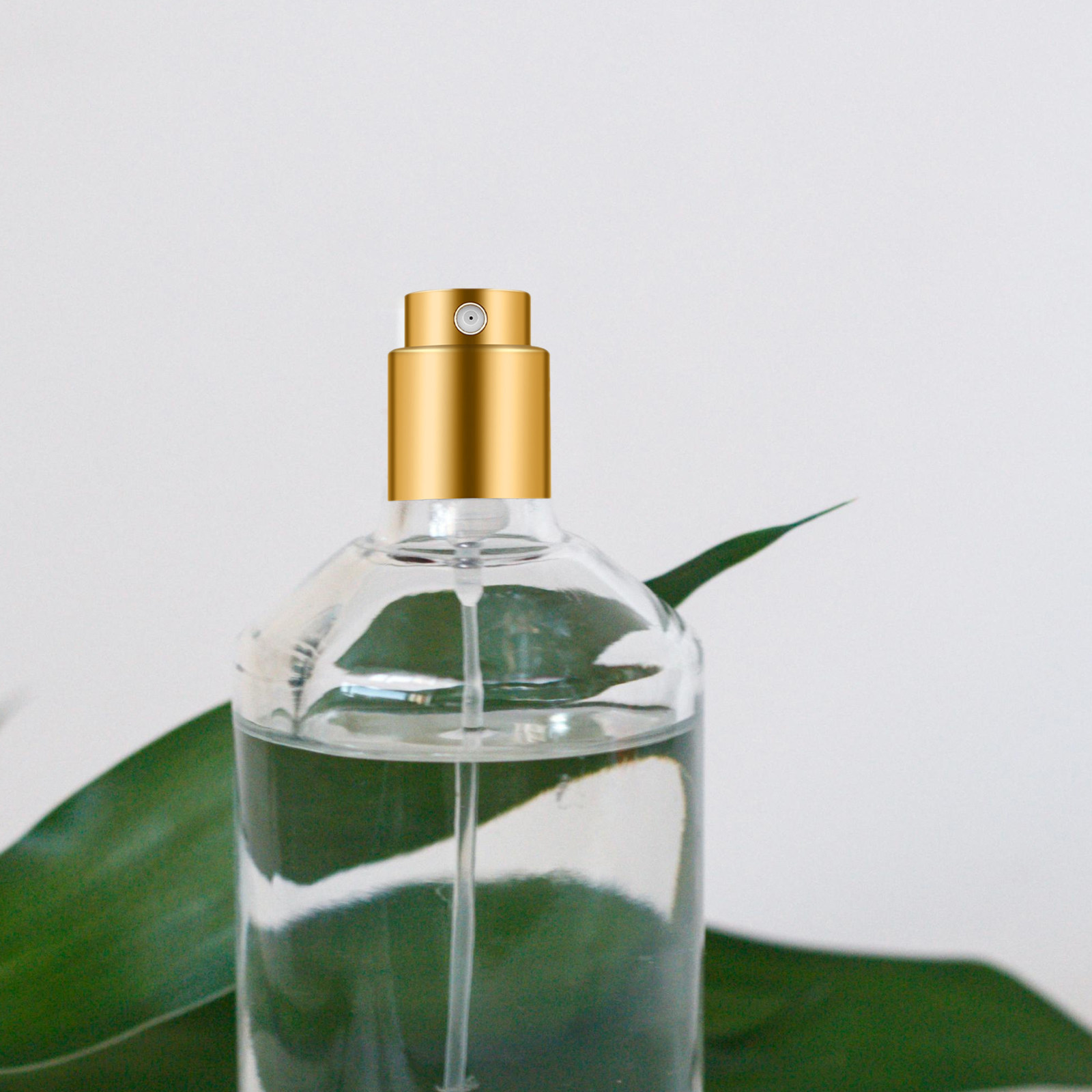 Misting Bottle Fine - 15 個のゴールド仕上げの香水ボトルスプレーキャップ 13 ミリメートルファインミストアトマイザートップ、フレグランスディスペンサー用エッセンシャルオイルボトル