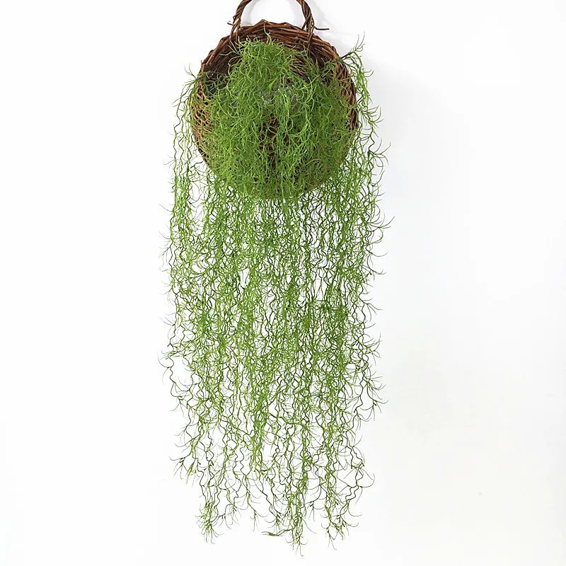 Sphagnum Moss Dry - 1/3/5個入り エアーグラス グリーンプラント ロングバイン ハンギングラタン 人工プラスチックフラワー