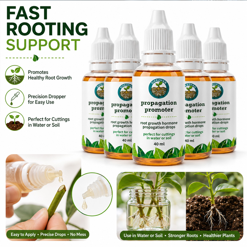 Root Stimulator Liquid - 40ml速効性植物発根液、室内植物用茎挿し木水土発根促進剤