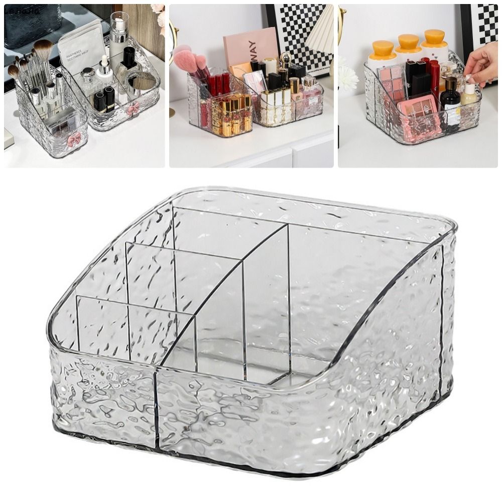 Agar Tissue Culture - 収納オーガナイザージュエリーボックス化粧ケースシンプルな透明フェイシャルティッシュバスケットタオル仕分け棚浴室の壁ドア