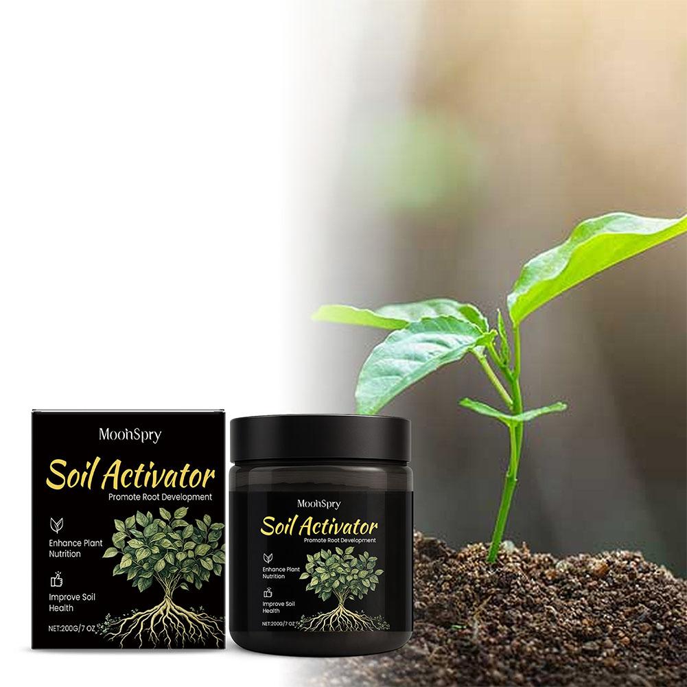Rooting Hormone Powder - MoonSpry 強力な土壌活性剤 土壌を緩めます 花の肥料 栄養植物を強化します 庭を強化します