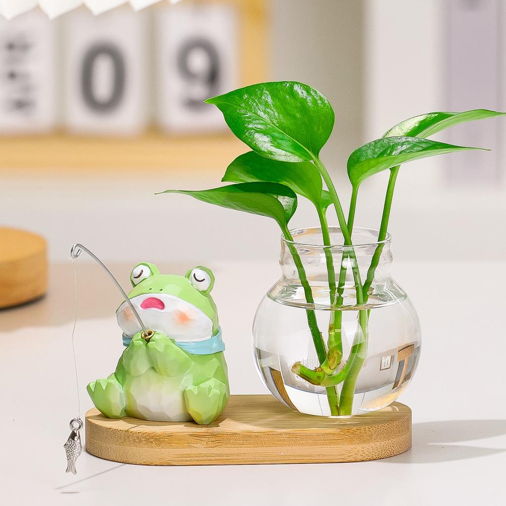 かわいい樹脂製フィギュアミニ植物繁殖ステーション、水耕栽培用 - Propagation Station Vase のレビューと価格