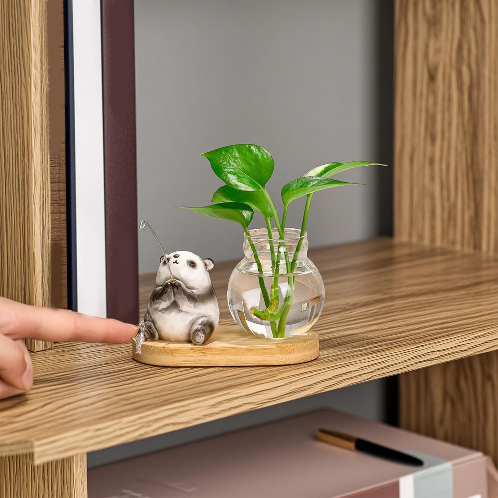 かわいい樹脂製フィギュアミニ植物繁殖ステーション、水耕栽培用 - Propagation Station Vase のレビューと価格