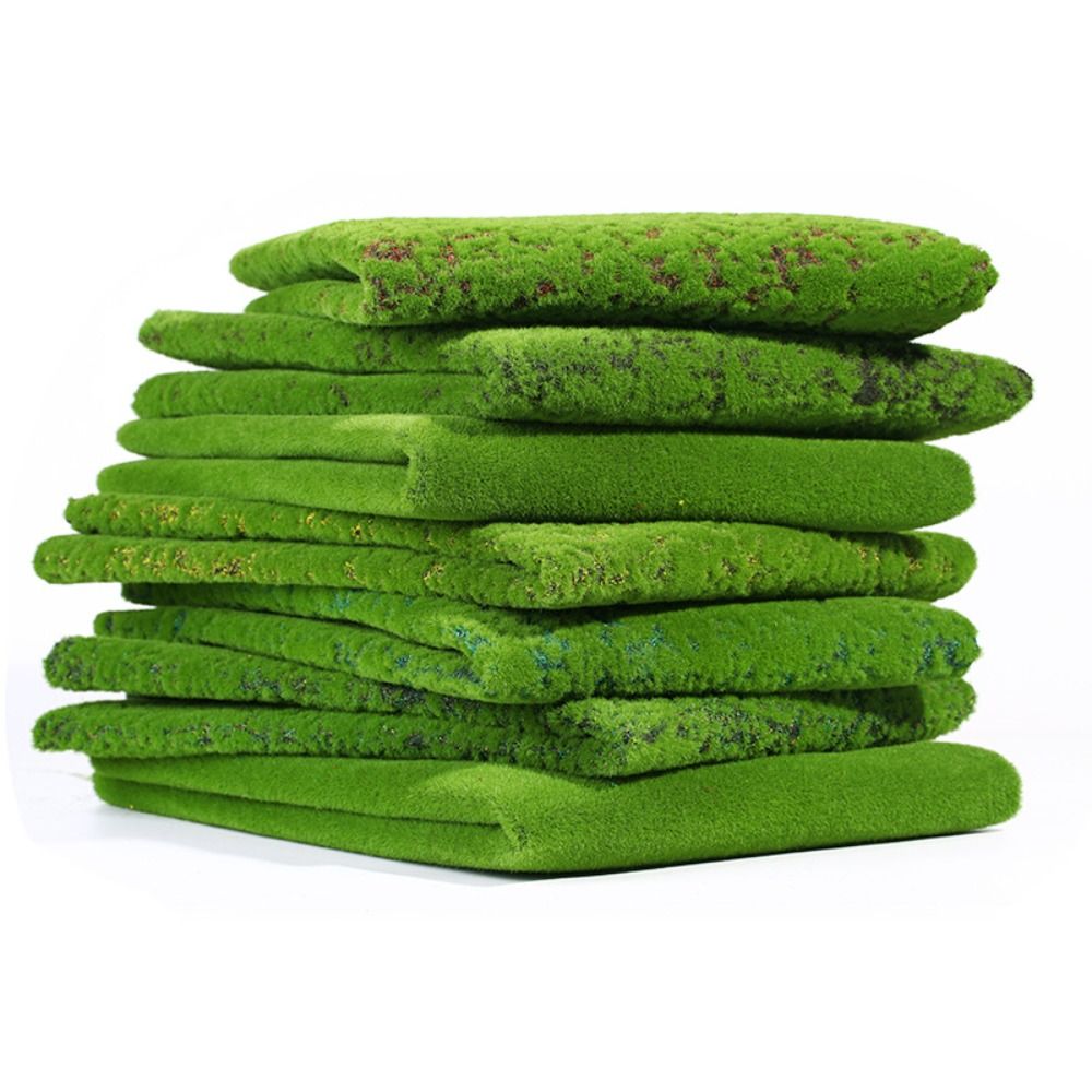 DIYフェイクモスグラスターフ耐久性のある永遠の生命シミュレ - Sphagnum Moss Dry のレビューと価格