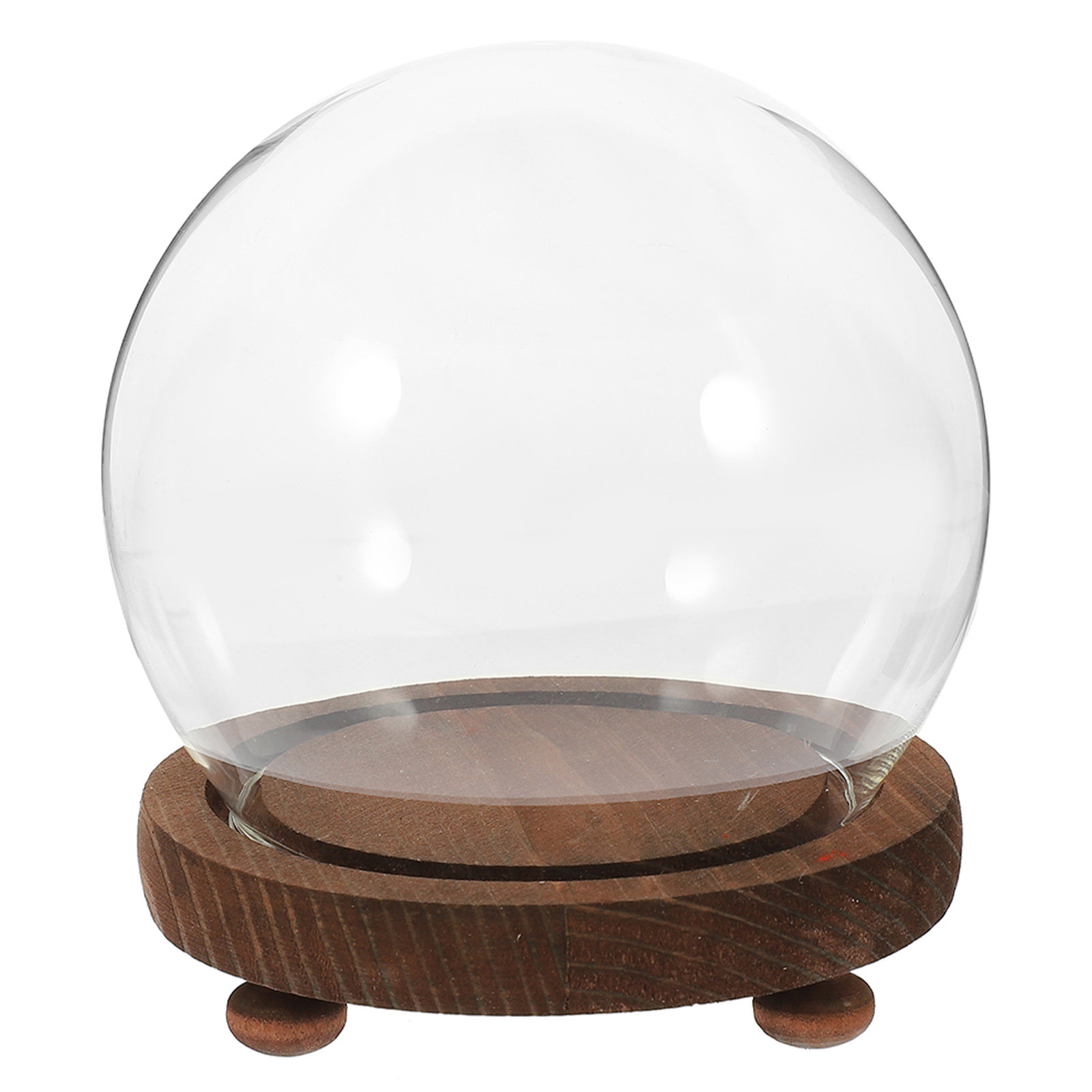 球形ガラスカバー装飾ドームクリアディスプレイケースコレクショ - Plastic Dome Clear のレビューと価格