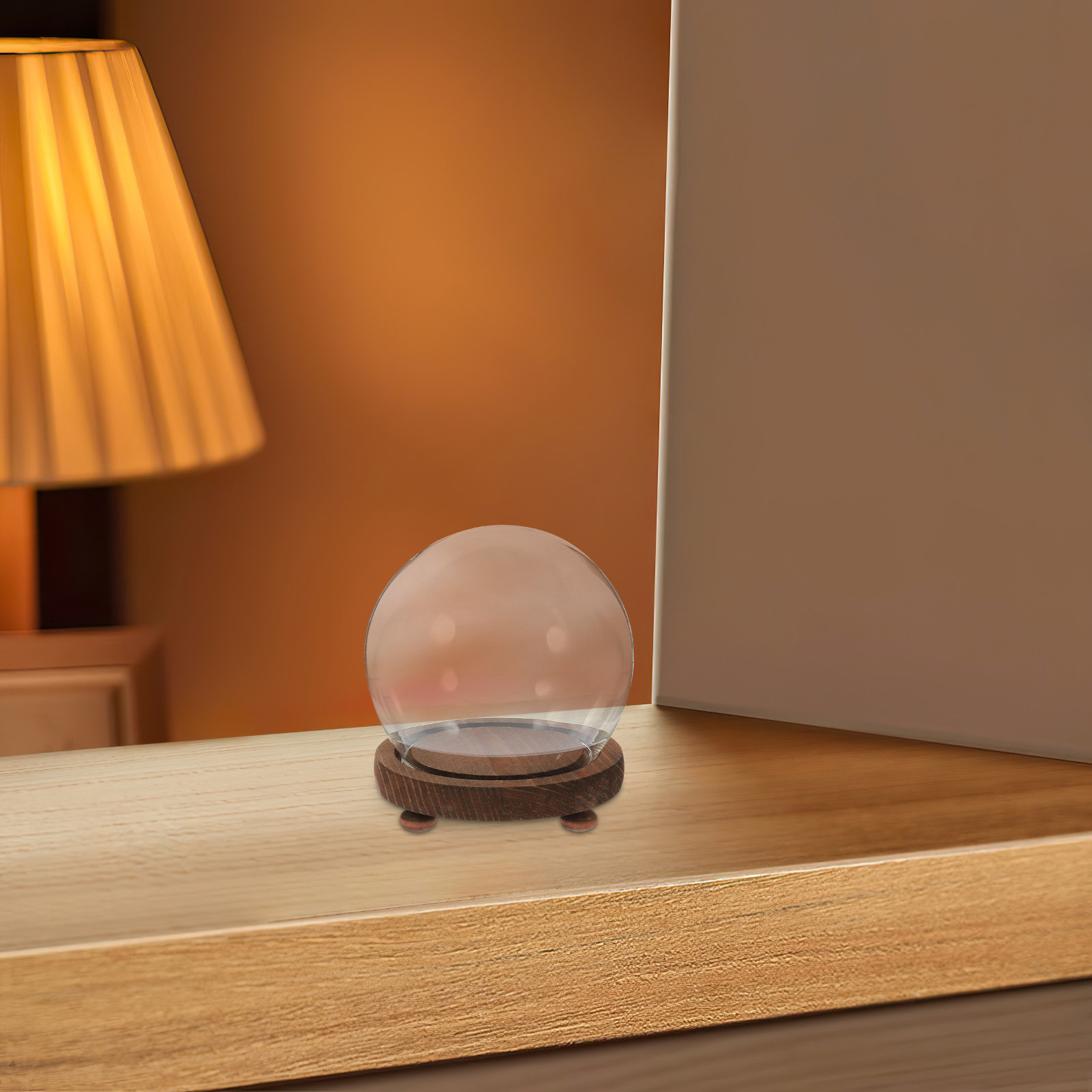 球形ガラスカバー装飾ドームクリアディスプレイケースコレクショ - Plastic Dome Clear のレビューと価格