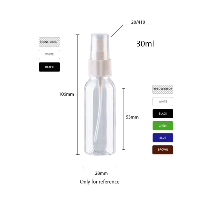 空のスプレーボトル,超微細透明容器,スプレーボトル,30ml - Misting Bottle Fine のレビューと価格