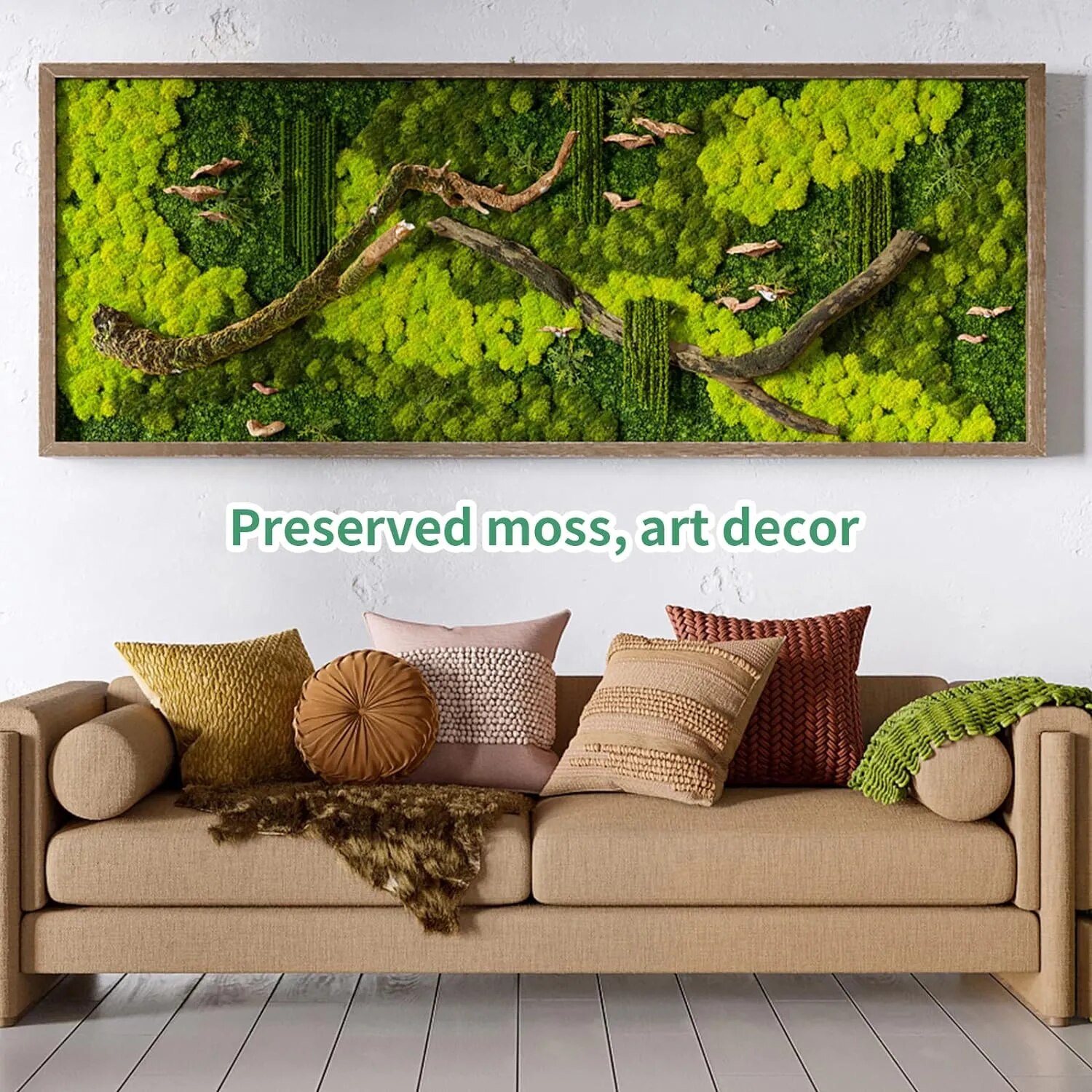 人工緑の植物永遠の生活苔 DIY 工芸品草庭ホームルームの装 - Sphagnum Moss Dry のレビューと価格