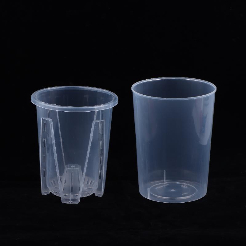 二層式自動散水植木鉢プラスチック透明プランターW穴付き蝶蘭根 - Self Watering Insert のレビューと価格