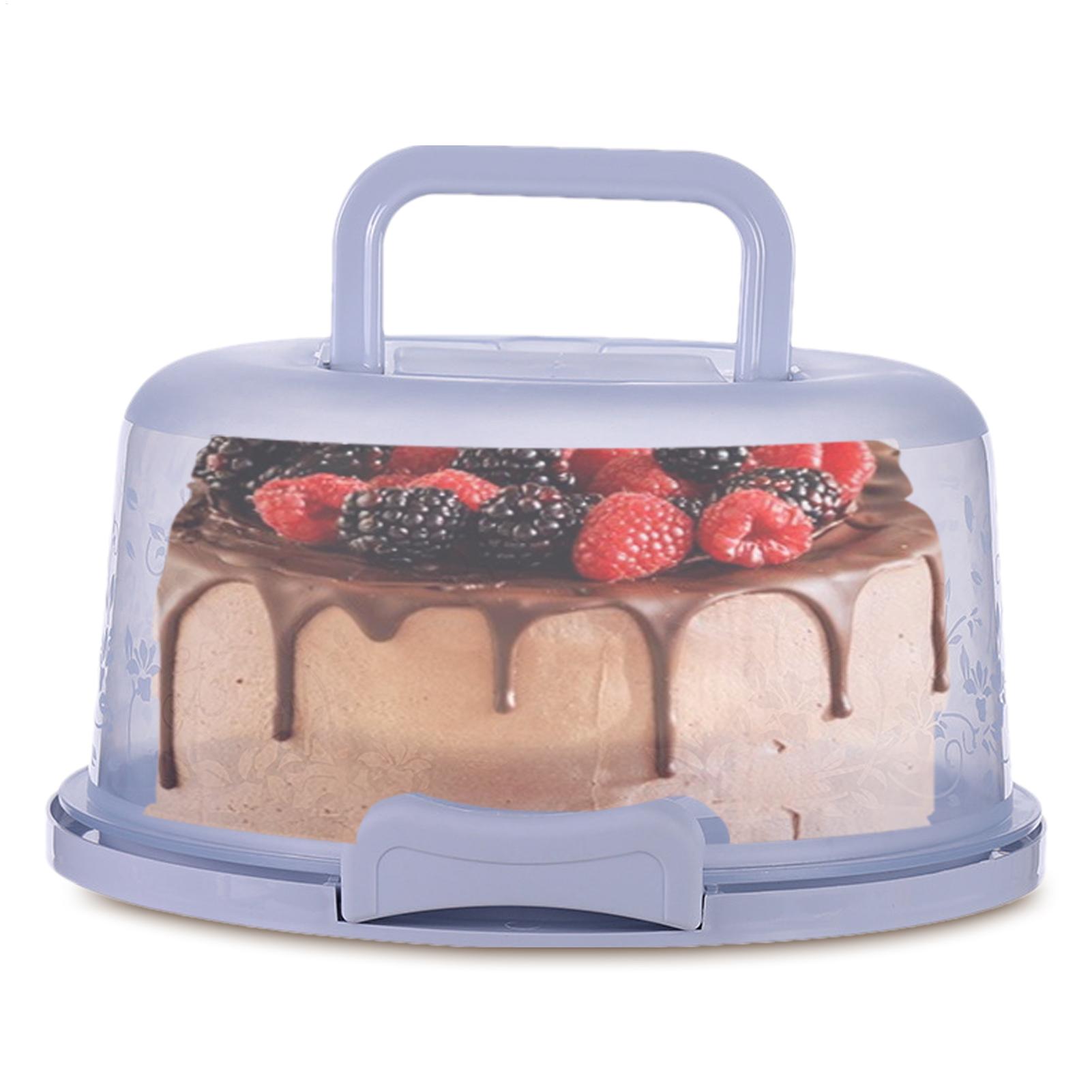 ケーキ容器 蓋付きケーキ容器 透明ドーム 再利用可能な密閉ボ - Plastic Dome Clear のレビューと価格