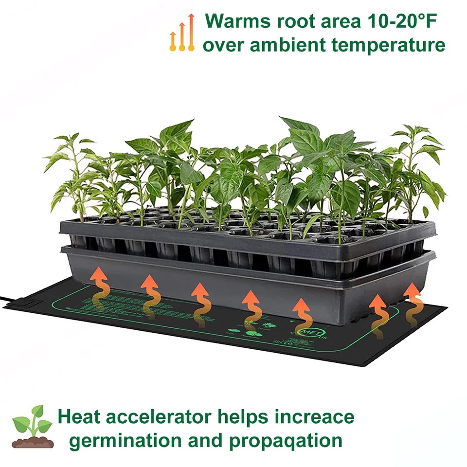 10/25/50 センチメートル苗ヒートマット屋内植物発芽防 - Heat Mat Seedling のレビューと価格