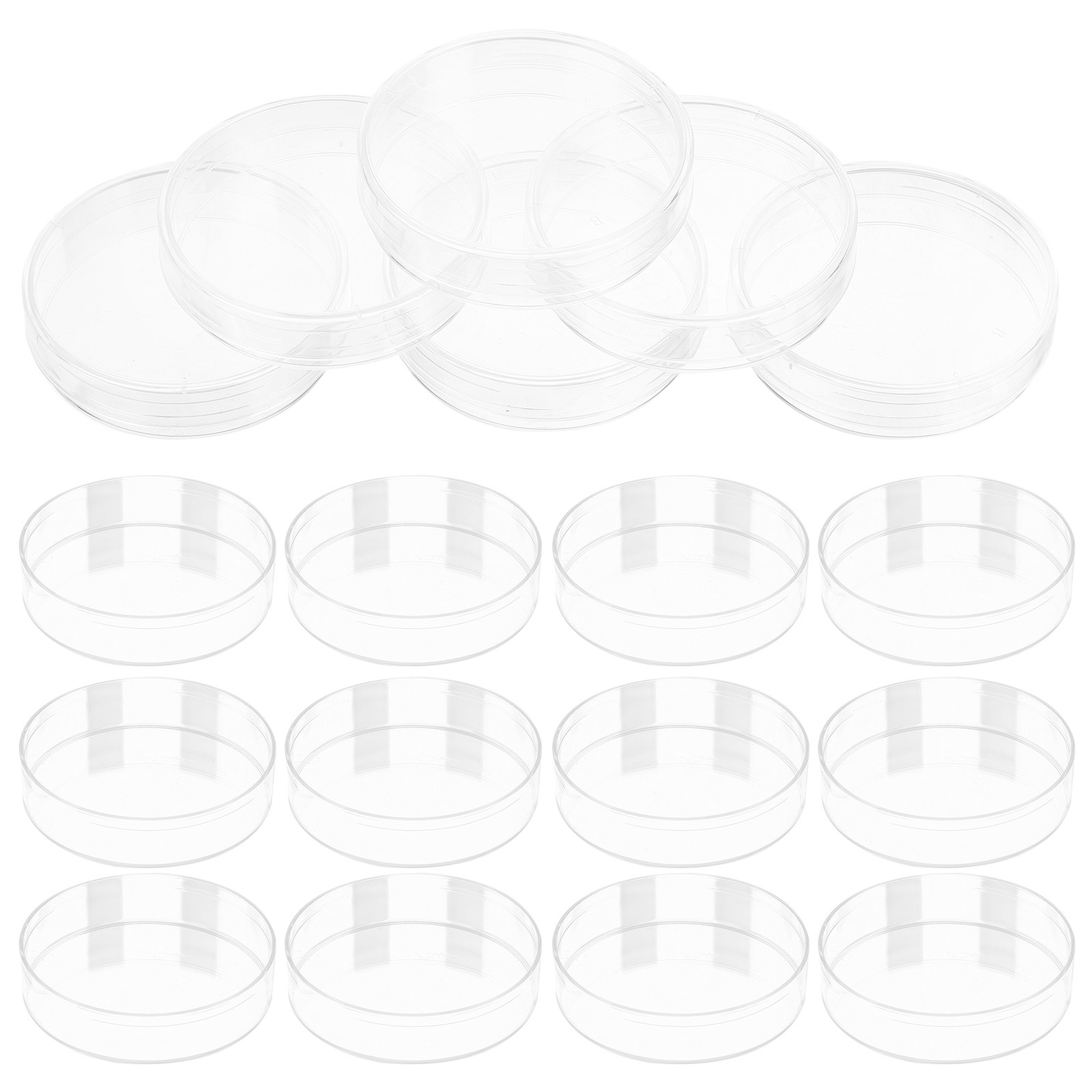 30個ペトリ皿透明プラスチック実験室培養皿蓋付き寒天組織実験 - Agar Tissue Culture のレビューと価格