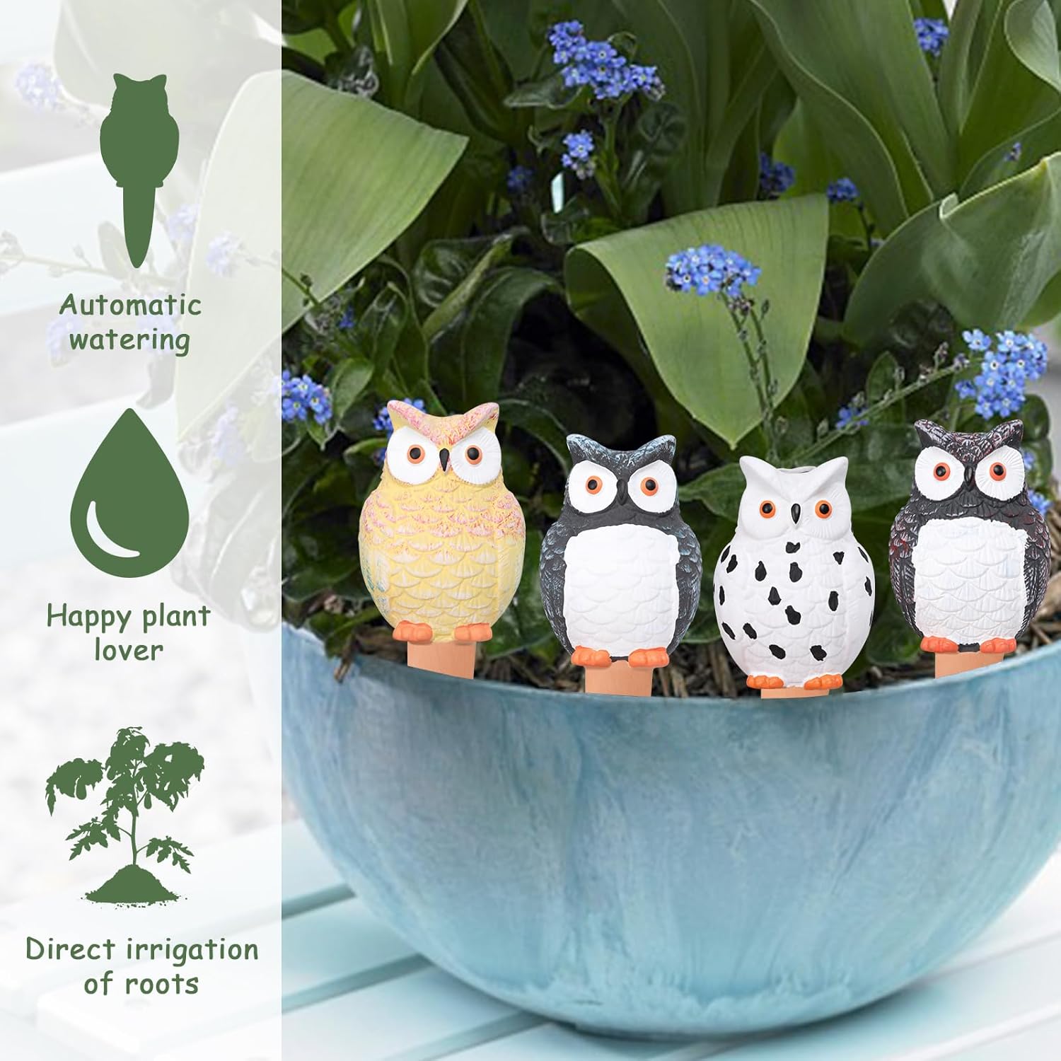 自動給水グローブ テラコッタ給水スパイク 植物給水装置 自動 - Self Watering Insert のレビューと価格