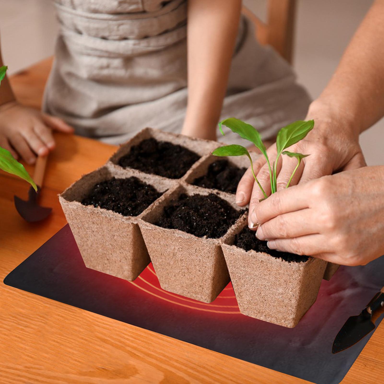 8.5W苗用ヒートマット 5V 2A 植物種子発芽繁殖用保温 - Heat Mat Seedling のレビューと価格