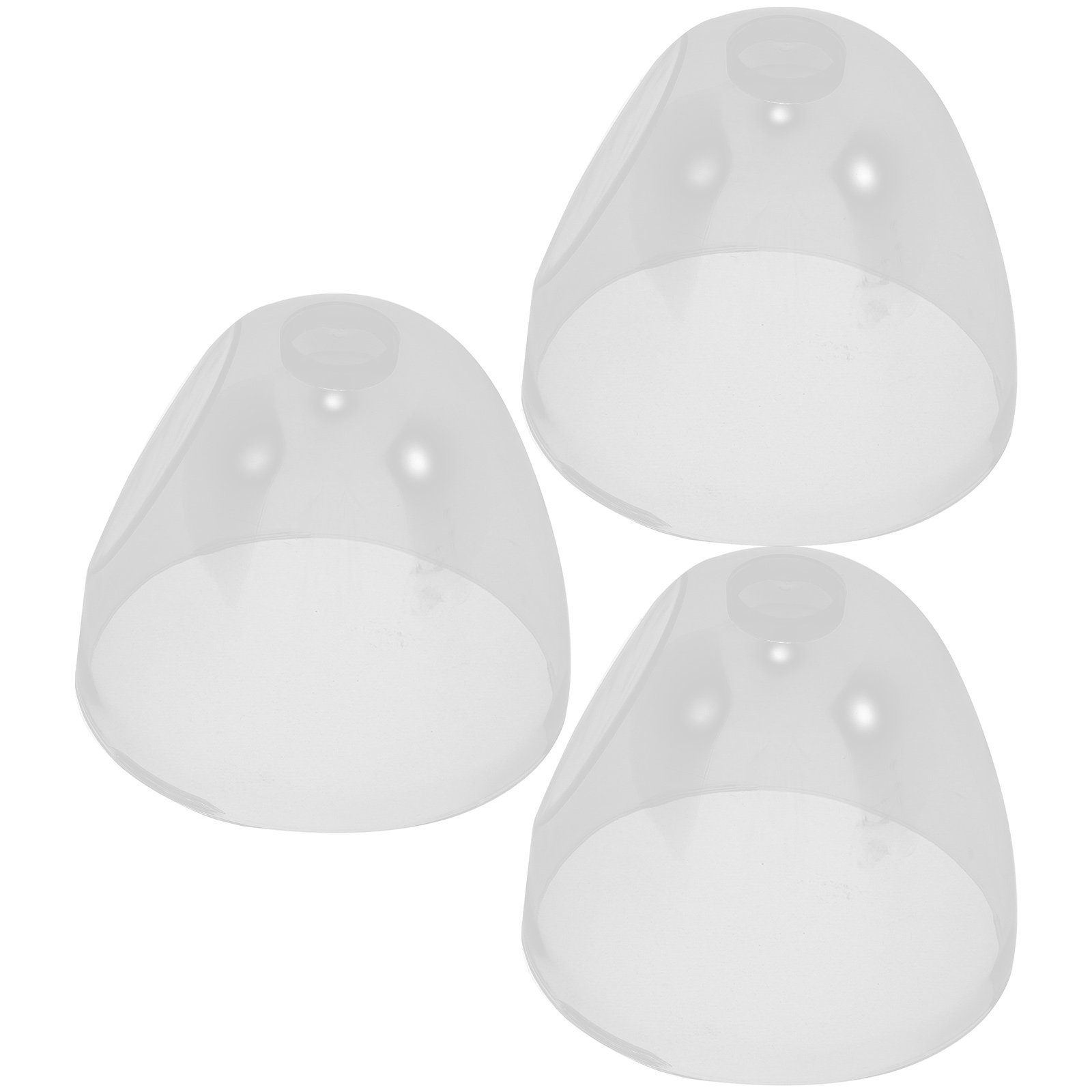 交換用プラスチック製哺乳瓶キャップ、漏れ防止ミルク哺乳瓶蓋、 - Plastic Dome Clear のレビューと価格