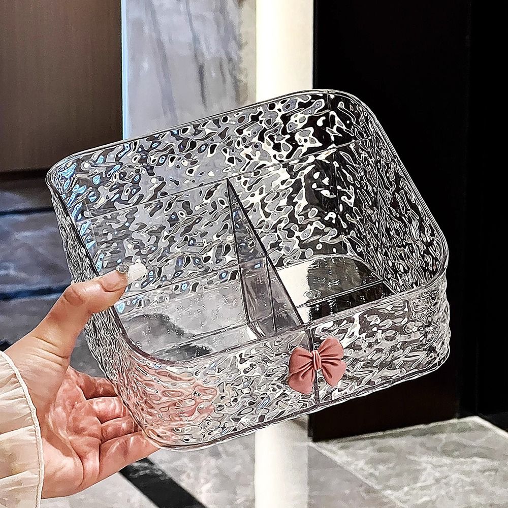 収納オーガナイザージュエリーボックス化粧ケースシンプルな透明 - Agar Tissue Culture のレビューと価格