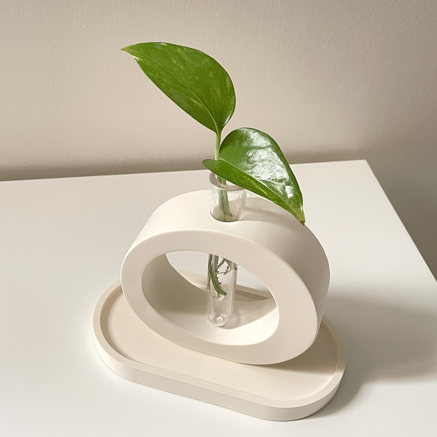 花の花瓶シリコン型、クリスタルエポキシ樹脂、水耕植物コンテナ - Propagation Station Vase のレビューと価格