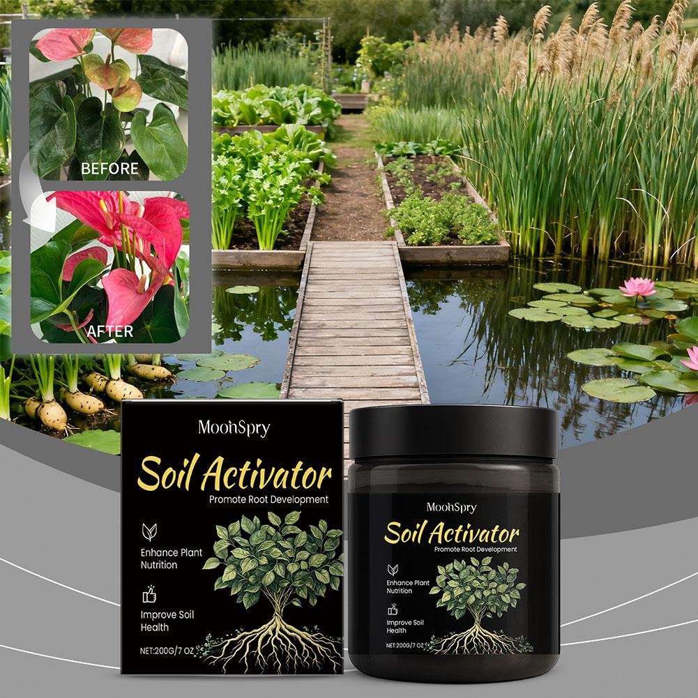 MoonSpry 強力な土壌活性剤 土壌を緩めます 花の肥料 - Rooting Hormone Powder のレビューと価格